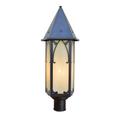 Arroyo Craftsman Saint George 24 Inch Tall 1 Light Outdoor Post Lamp - SGP-10-AM-S