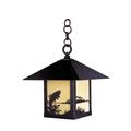 Arroyo Craftsman Timber Ridge 18 Inch Tall 1 Light Outdoor Hanging Lantern - TRH-16AR-M-RC