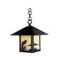 Arroyo Craftsman Timber Ridge 18 Inch Tall 1 Light Outdoor Hanging Lantern - TRH-16AR-WO-BZ