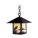 Arroyo Craftsman Timber Ridge 18 Inch Tall 1 Light Outdoor Hanging Lantern - TRH-16HS-OF-BK