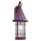 Arroyo Craftsman Valencia 24 Inch Tall 1 Light Outdoor Wall Light - VB-9-AM-MB