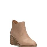 Lucky Brand Quinlee Ankle Bootie - Women's Accessories Shoes Boots Booties in Open Beige/Khaki, Size 6