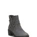 Lucky Brand Callam Studded Strap Bootie - Women's Accessories Shoes Boots Booties in Dark Grey, Size 9