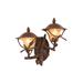 Kalco Lighting Ponderosa Outdoor 23 Inch Tall 2 Light Outdoor Wall Light - 9163PD