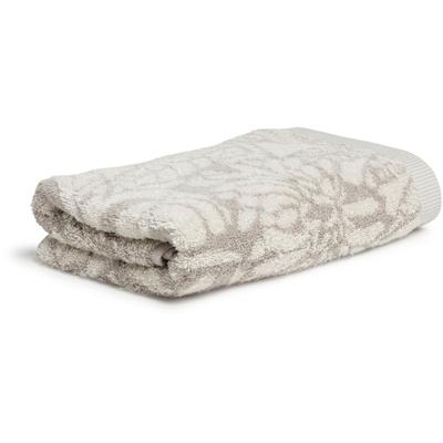 Handtuch MÖVE, beige (nature cashmere), B:50cm L:100cm, Walkfrottier, Obermaterial: 85% Baumwolle, 10% Viskose, 5% Leinen, Handtücher (Packung) Image