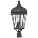 Minka Lavery Harrison 25 Inch Tall 3 Light Outdoor Post Lamp - 8696-66