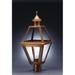 Northeast Lantern Boston 27 Inch Tall Outdoor Post Lamp - 1013-DAB-CIM-CLR