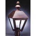 Northeast Lantern Boston 26 Inch Tall 3 Light Outdoor Post Lamp - 1123-DB-LT3-CLR