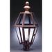 Northeast Lantern Boston 27 Inch Tall 3 Light Outdoor Post Lamp - 1623-DB-LT3-CSG