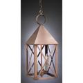 Northeast Lantern York 19 Inch Tall 2 Light Outdoor Hanging Lantern - 7042-DB-LT2-CSG