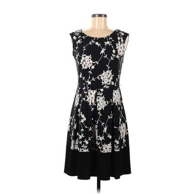 Neiman Marcus Casual Dress: Black Dresses - Women's Size 8
