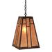 Arroyo Craftsman Asheville 12 Inch Mini Pendant - AH-12-F-BK