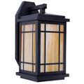 Arroyo Craftsman Avenue 18 Inch Tall 1 Light Outdoor Wall Light - AVB-8L-WO-BK