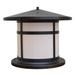 Arroyo Craftsman Berkeley 14 Inch Tall 1 Light Outdoor Pier Lamp - BC-17-RM-RB