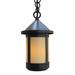 Arroyo Craftsman Berkeley 10 Inch Tall 1 Light Outdoor Hanging Lantern - BH-6-GW-RC