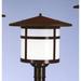 Arroyo Craftsman Berkeley 13 Inch Tall 1 Light Outdoor Post Lamp - BP-17-AM-VP