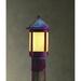 Arroyo Craftsman Berkeley 13 Inch Tall 1 Light Outdoor Post Lamp - BP-8-GW-BK