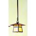 Arroyo Craftsman Carmel 12 Inch Mini Pendant - CSH-12B-TN-S