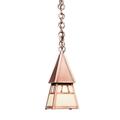 Arroyo Craftsman Dartmouth 12 Inch Tall 1 Light Outdoor Hanging Lantern - DH-4-F-RC