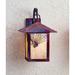 Arroyo Craftsman Evergreen 20 Inch Tall 1 Light Outdoor Wall Light - EB-16HF-WO-RB