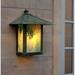 Arroyo Craftsman Evergreen 13 Inch Tall 1 Light Outdoor Wall Light - EW-12E-WO-MB