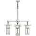 Arroyo Craftsman Franklin 33 Inch 6 Light Chandelier - FCH-9L-4-1-CS-BZ