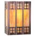 Arroyo Craftsman Glasgow 9 Inch Wall Sconce - GSADA-9-CR-BK