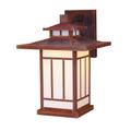 Arroyo Craftsman Kennebec 14 Inch Tall 1 Light Outdoor Wall Light - KB-9-F-RB