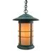 Arroyo Craftsman Newport 20 Inch Tall 1 Light Outdoor Hanging Lantern - NH-14L-M-BK