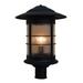 Arroyo Craftsman Newport 20 Inch Tall 1 Light Outdoor Post Lamp - NP-14-GW-S