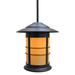 Arroyo Craftsman Newport 41 Inch Tall 1 Light Outdoor Hanging Lantern - NSH-14-M-BZ