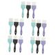 Beavorty 15 pcs soft hair color comb salon hair brush beard color brush hair tinting brush hairdressinig brush hairdressing brush hair coloring products hair dying brush dye care nylon