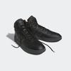 Sneaker ADIDAS SPORTSWEAR "HOOPS 3.0 MID LIFESTYLE BASKETBALL CLASSIC FUR LINING WINTERIZED", Gr. 44,5, schwarz (core schwarz, carbon, cloud weiß), Synthetik, Textil, sportlich, Schuhe