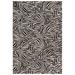 White 96 x 60 x 0.5 in Area Rug - Jaipur Living Rectangle Collide Abstract Hand Tufted Wool/Viscose Area Rug in Black/Ivory Viscose/Wool | Wayfair