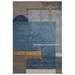Blue/Gray 108 x 72 x 0.5 in Area Rug - Jaipur Living Rectangle Iconic Area Rug w/ Non-Slip Backing Viscose/Wool | 108 H x 72 W x 0.5 D in | Wayfair