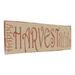The Holiday Aisle® Happy Harvest Fall Metal Sign Metal | 11.5 H x 31 W x 0.04 D in | Wayfair 599D144B8611460AA79CE02D035CF02A
