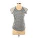 Reebok Active T-Shirt: Gray Activewear - Women's Size Medium