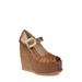 Philipah Peep Toe Platform Wedge Sandal