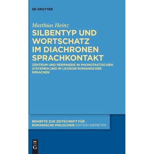 Silbentyp und Wortschatz im diachronen Sprachkontakt – Matthias Heinz