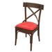 Klear Vu Non-Slip 15" x 16" Omega Tufted Dining Chair Cushion Set