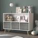 Kids bookcase with Collapsible Fabric Drawers