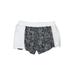 Asics Athletic Shorts: White Print Activewear - Women's Size Small