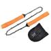 Yucurem Outdoor Camping Orange Braided Handle Hand Zipper Saw Survival Equipment