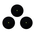 Aoanydony Professional Squash Balls - Sturdy And Durable Rubber Tube Packing Blue Dot Training Squash Balls Single yellow dot