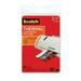 Scotch Thermal Laminating Pouch - 4 Width X 6 Length - Photo-safe - 20 / Pack - Clear (TP590020)