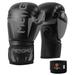 Arealer Boxing Gloves with Wrist Support Straps Kick Boxing Muay Thai Punching Training Bag Gloves Adjustable Handwraps Sports Boxing Practice Equipment for Punch Bag Sack Boxing Pads