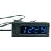 12V 3in1 Vehicle Car Kit Thermometer + Voltmeter + Clock LED Digital Display