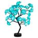 Xipoxipdo Home decoration Decorations Indoor LED Tree With Remote Artificial Flower Bonsai Tree Table Top Lamp Lights Home Lit Tree Centerpieces Decoration Party Wedding Home Decor Gift On