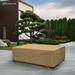 Medium Outdoor Ottoman or Coffee Table Cover