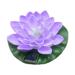 Meitianfacai Floating Solar Pool Lights Lotus Floating Lanterns Artificial Floating Flowers for Pool with LED Lights Solar Operated Water Lanterns Decor